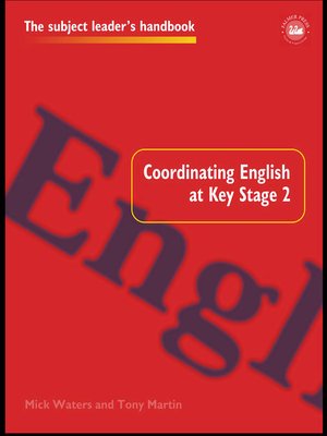 cover image of Coordinating English at Key Stage 2